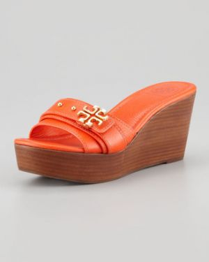 Tory Burch Elina Mid-Wedge Slide Sandal Orange.jpg